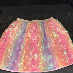 H&M Multicolor Sequin Skirt